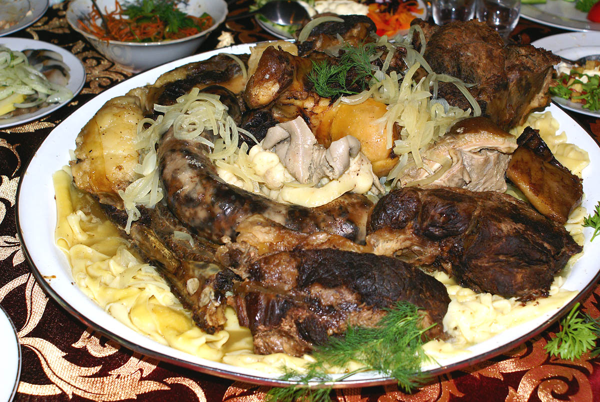 Нет по казахски. Казахская кухня. Блюда казахской национальной кухни бешбармак. Казахская кухня бешбармак. Бешбармак с шужук.