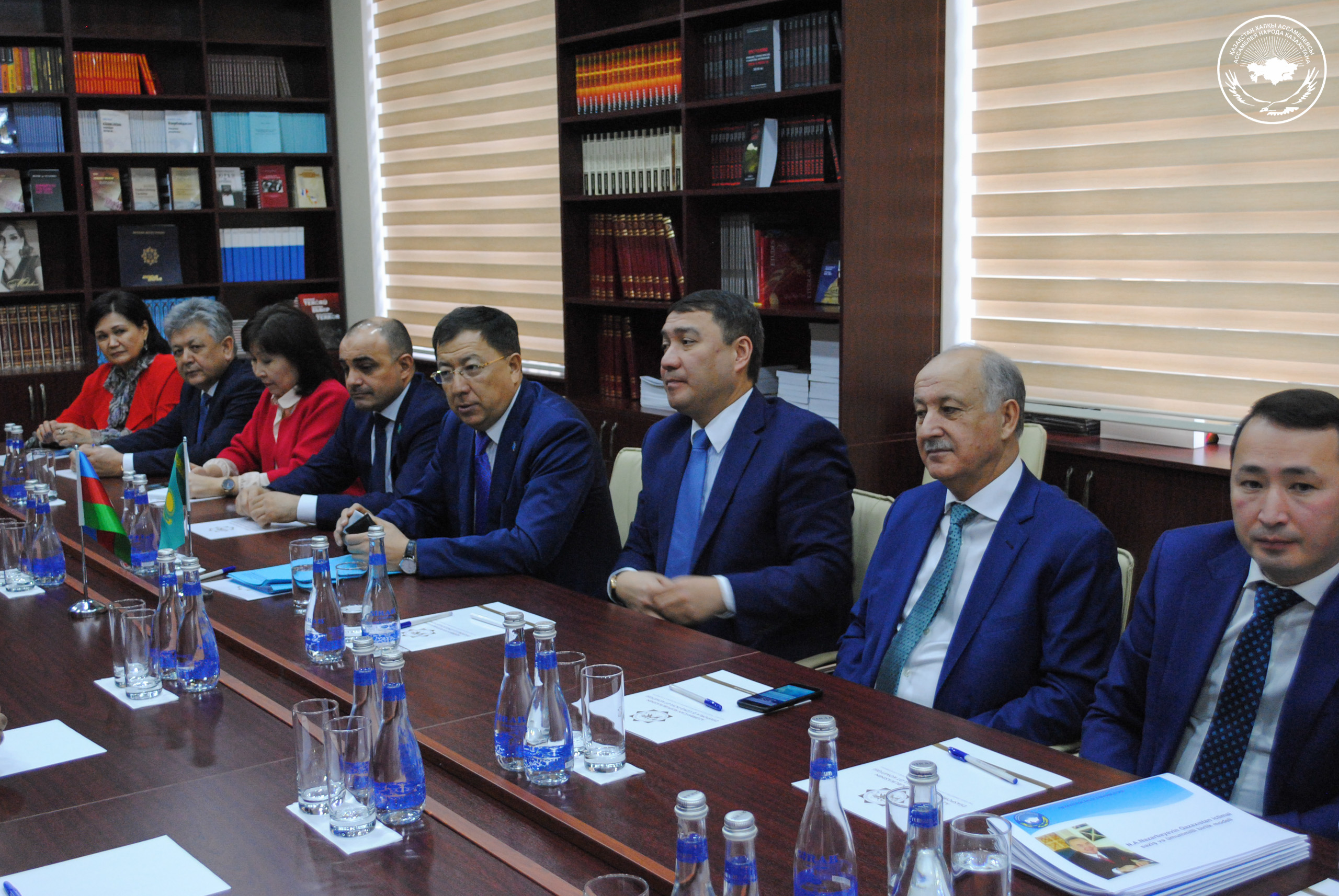 Рабочий визит заместителя Председателя – Заведующего Секретариатом Ассамблеи народа Казахстана Жансеита Туймебаева в Азербайджан.