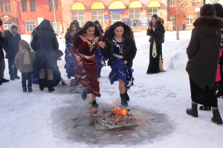 Праздник трндез в армении